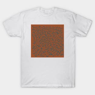 Paint stroke rock art pattern T-Shirt